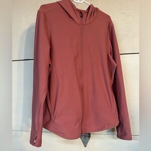 Active light weight jacket with thumb wholes reflectors and pockets GO DRY